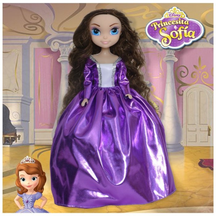 Muñeca Fantasy Princesa Sofia (varia  Vestido)
